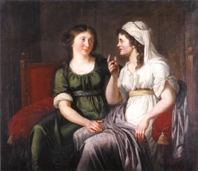 Self-portrait with Regine Vossler